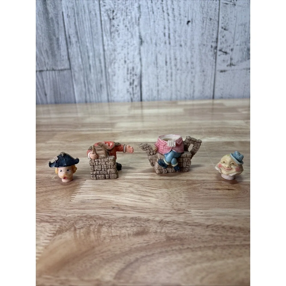 Vintage Humpty Dumpty Miniature Tea Set